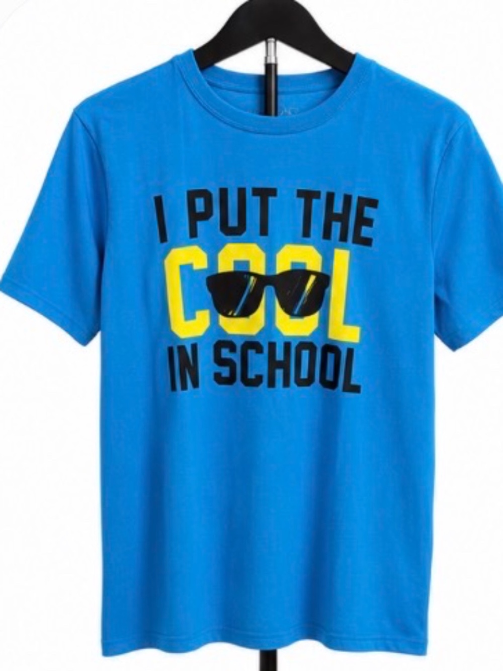 The Children's Place "I Put the Cool in School" Graphic T-Shirt – Youth XXL (16)
